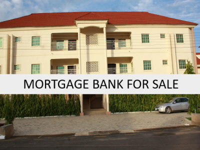 Abuja based Mortgage Bank is for Sale